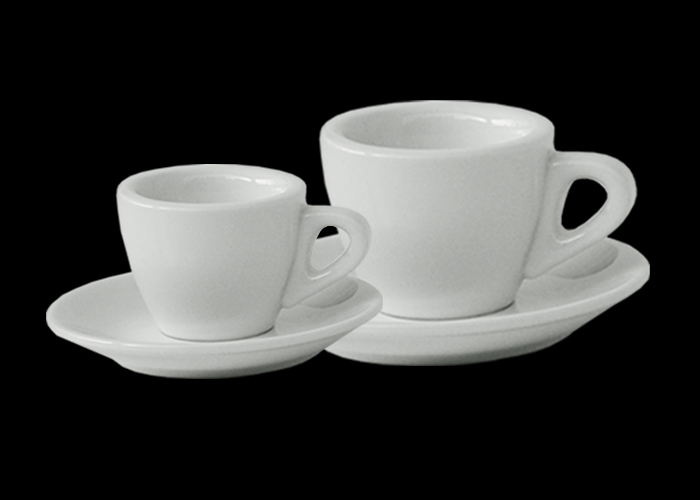 Tazzine da caffé personalizzate e tazze da tè con logo